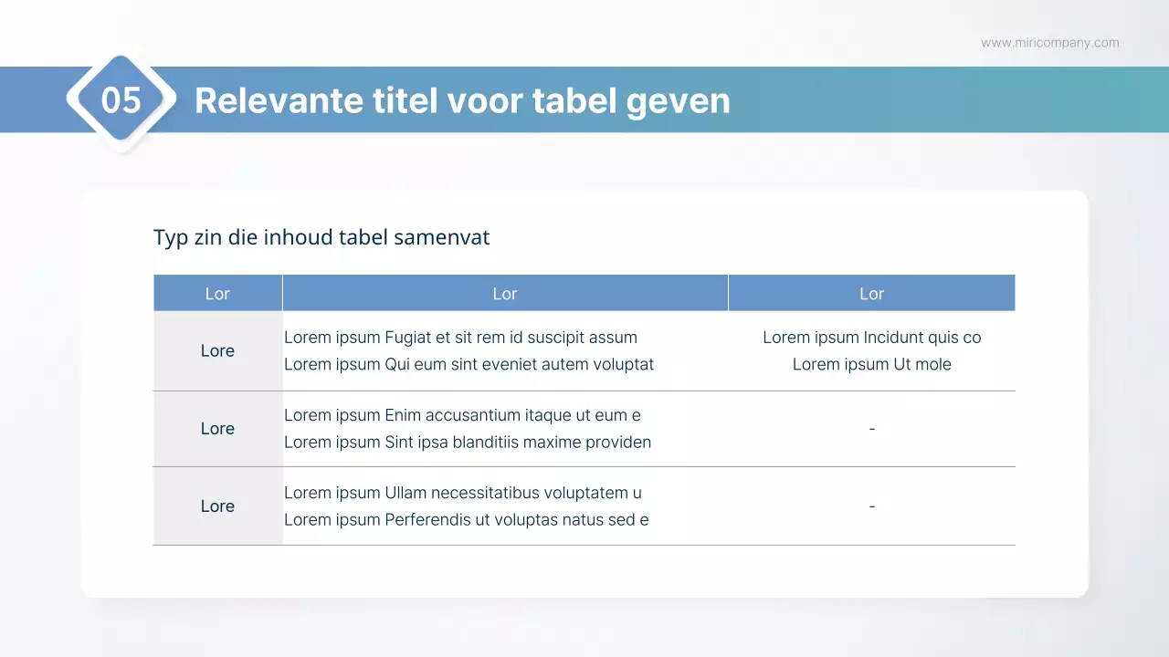Een eenvoudig rapport voor de publieke sector in lichtblauw en mintgroen