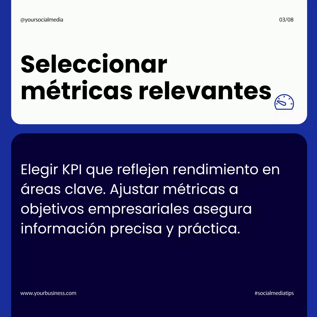Navy Modern Pasos sencillos y audaces para implementar una gestión eficaz de los KPIs Instagram Carousel Post