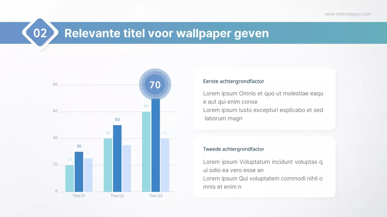Een eenvoudig rapport voor de publieke sector in lichtblauw en mintgroen