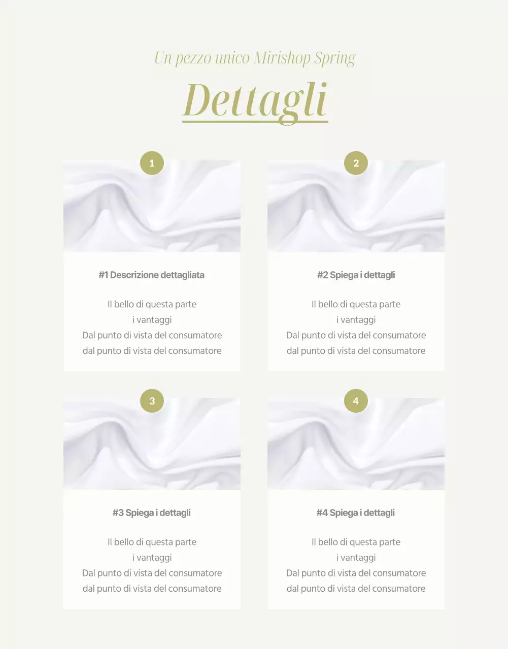 Un bel vestito primaverile in giallo e beige Dettagli