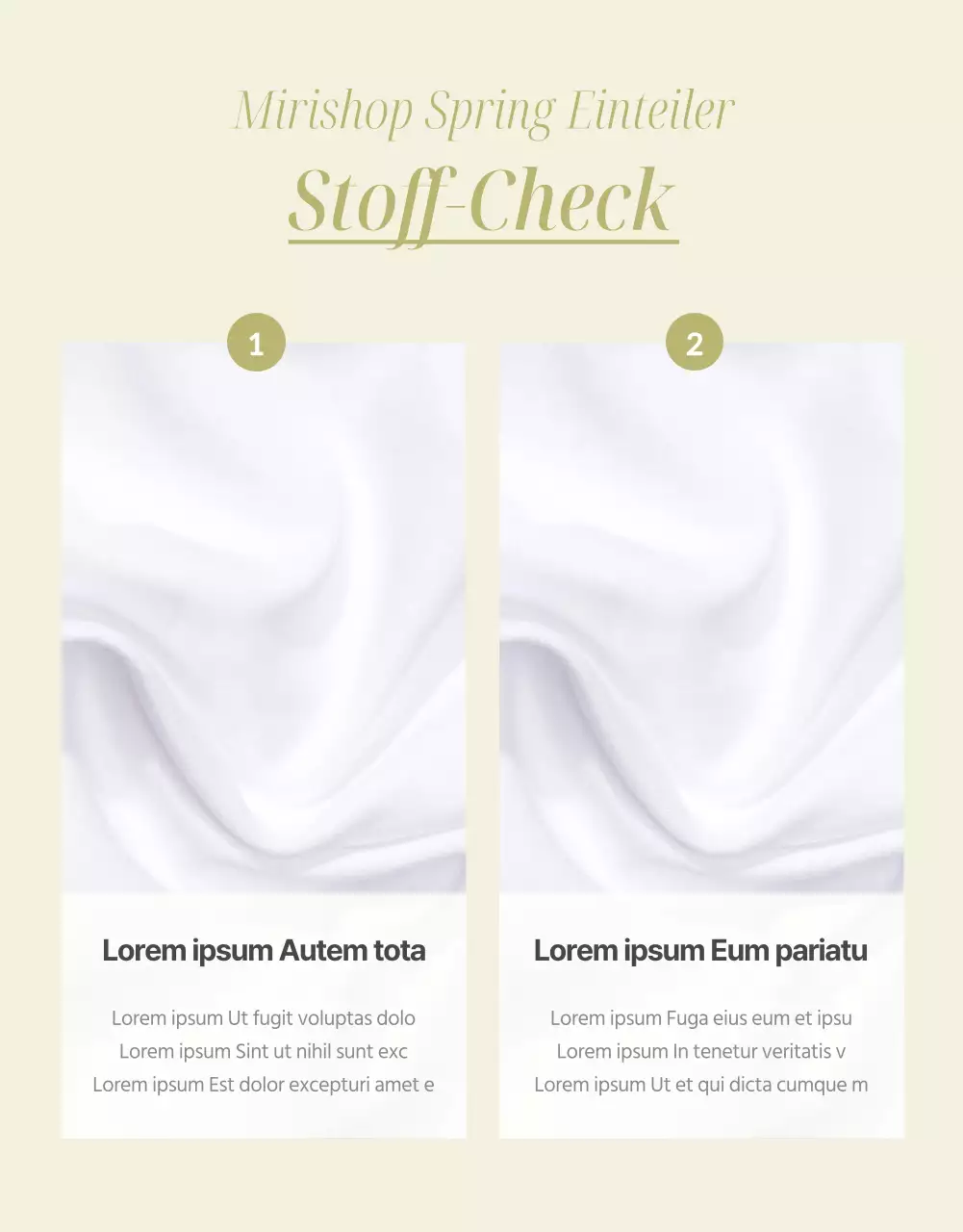 Ein hübsches Frühlingskleid in Gelb und Beige Details