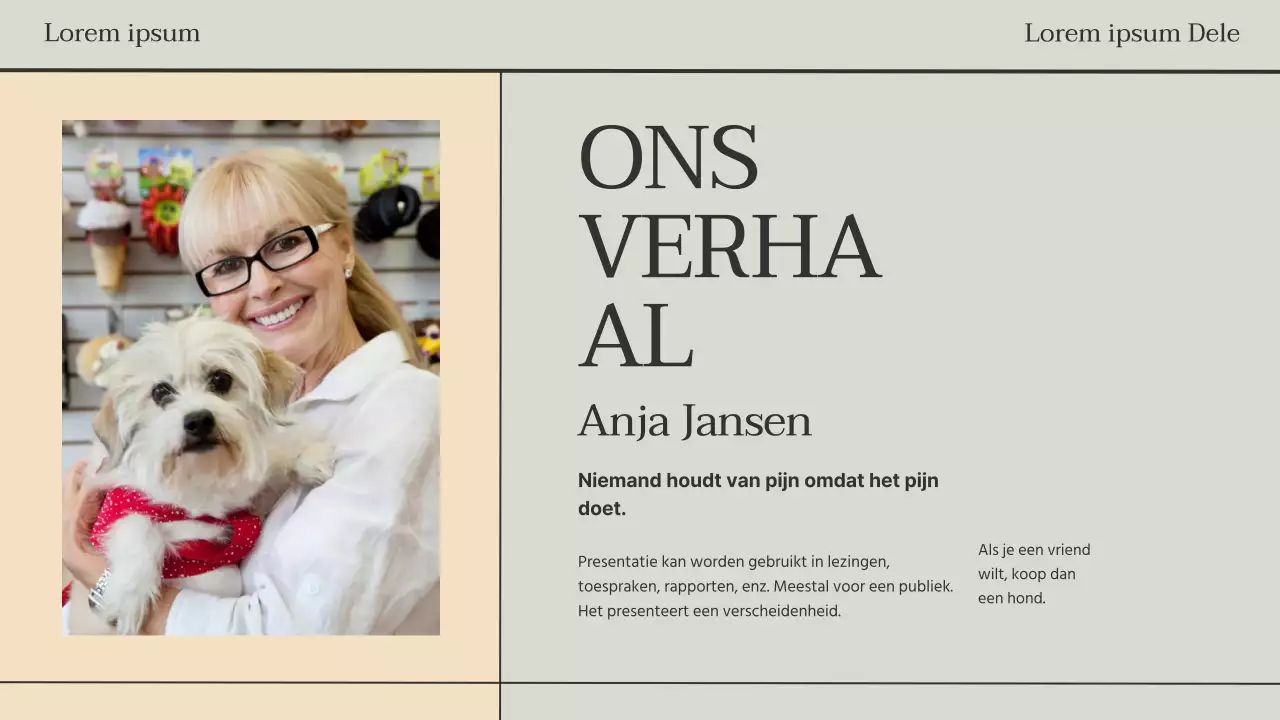 Grijze en zwarte minimalistische moderne zakelijke krantenpresentatie