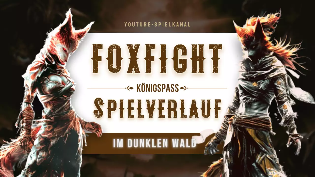 Werben Sie für Ihren mittelalterlichen Spielekanal in Braun und Schwarz