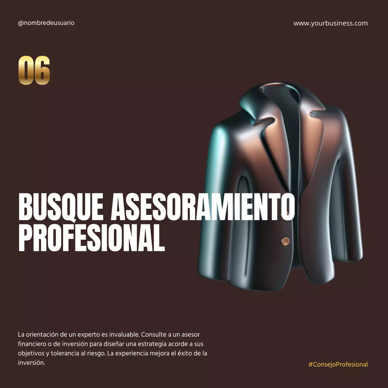 Negro Oro Elegante Metálico Negrita Inversión Estrategia Financiera Instagram Carrusel Post