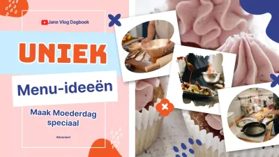 Roze Oranje Trendy Unieke Menu-Ideeën Om Moederdag Te Vieren YouTube Miniatuurafbeelding