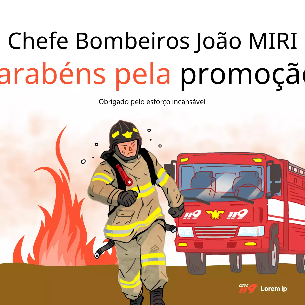 Informações básicas sobre a festa de promoção do fogo em vermelho e castanho
