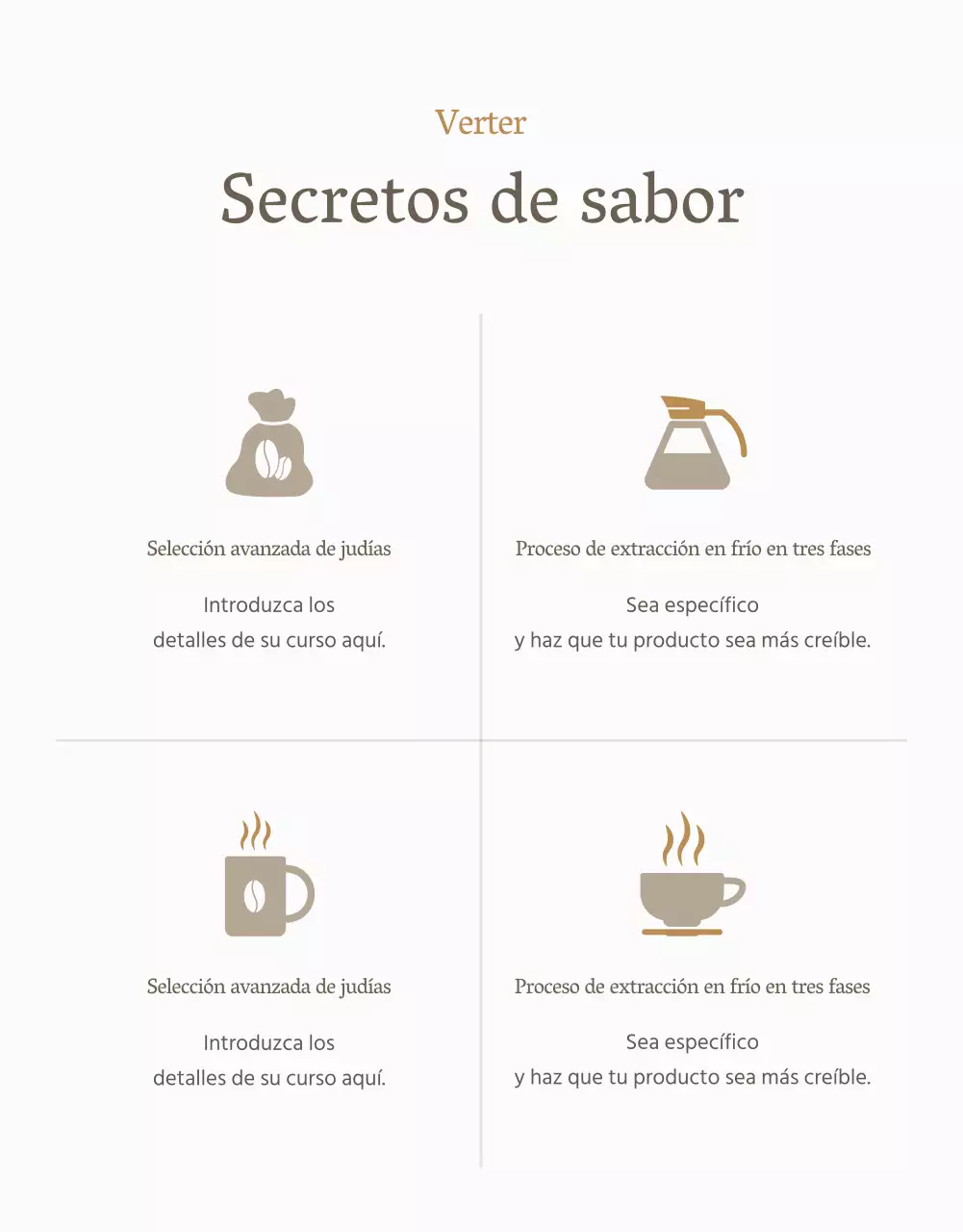 Café holandés moderno en beige y marfil explicado