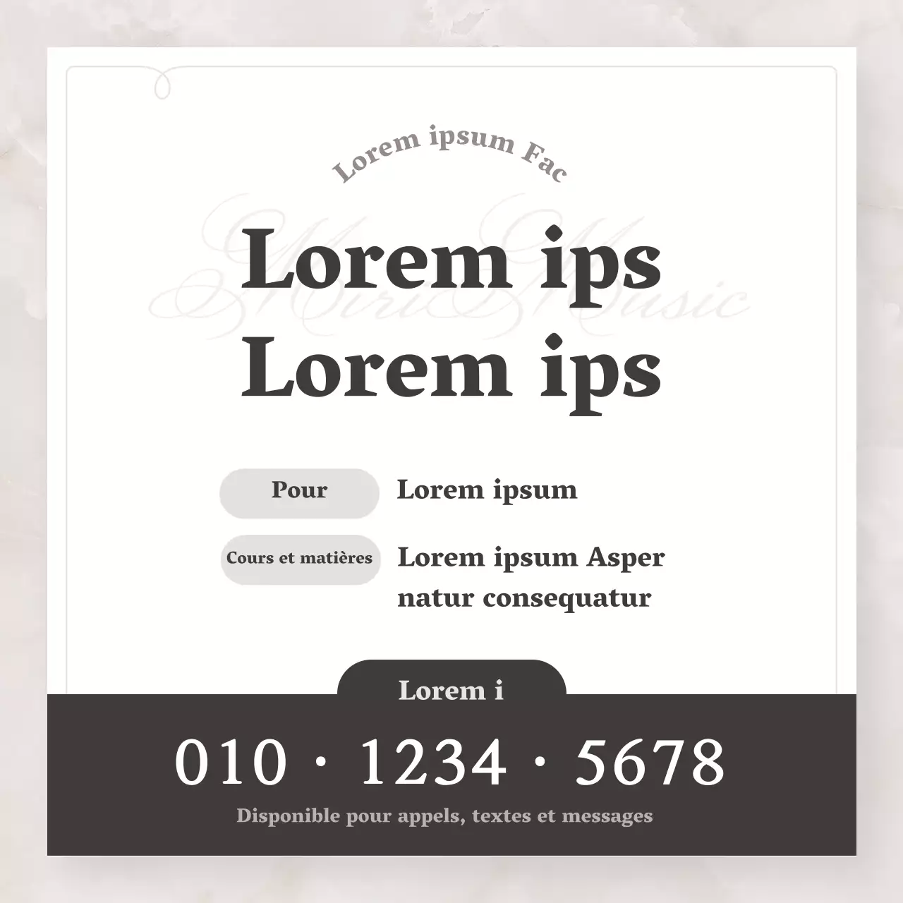 L'école de piano moderne en rose cherche de nouveaux élèves