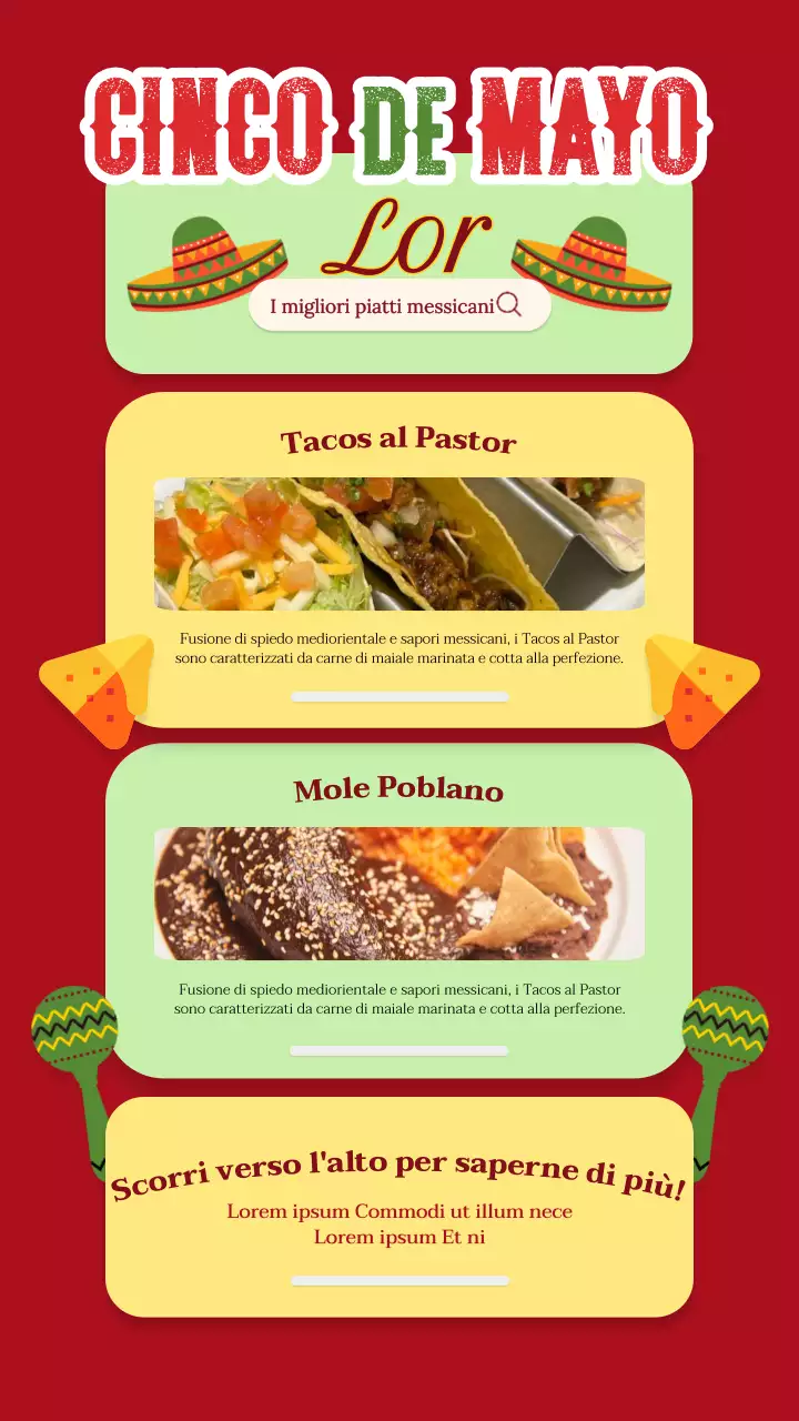 Red Trend Cinco de Mayo Pubblicità