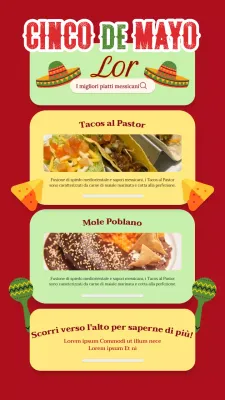 Red Trend Cinco de Mayo Pubblicità