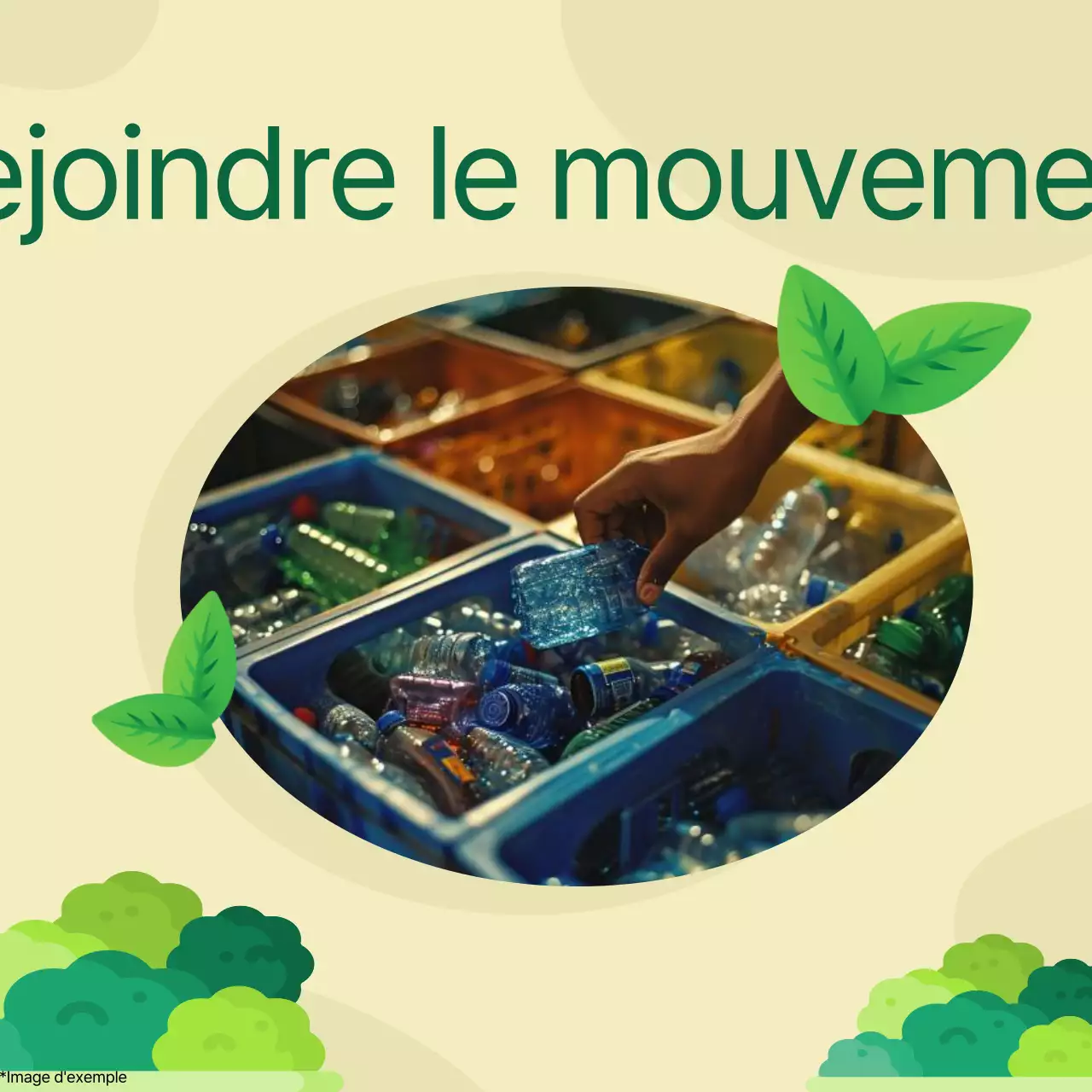 Un guide pour célébrer la Journée de la Terre moderne en vert et jaune