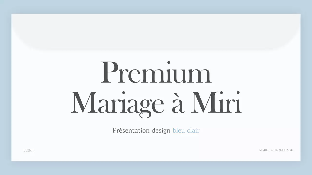 Un simple guide de marketing pour le mariage en bleu clair