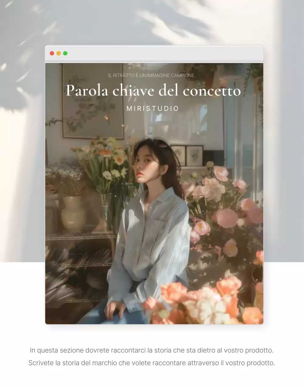 Un layout fotografico o una pubblicità per un centro commerciale di moda con uno stile semplice di emoji bianche e grigie.