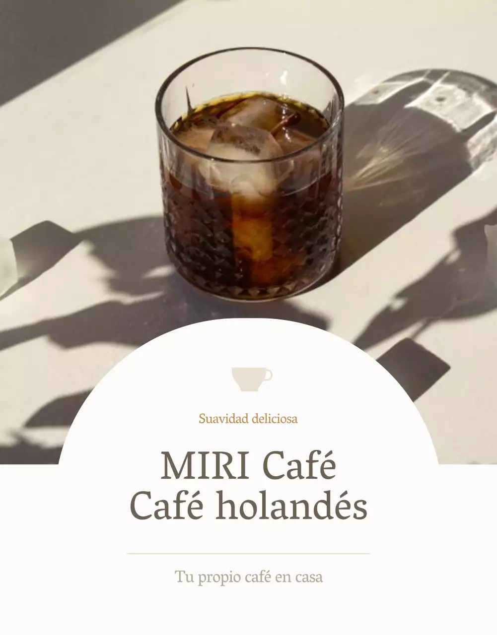 Café holandés moderno en beige y marfil explicado