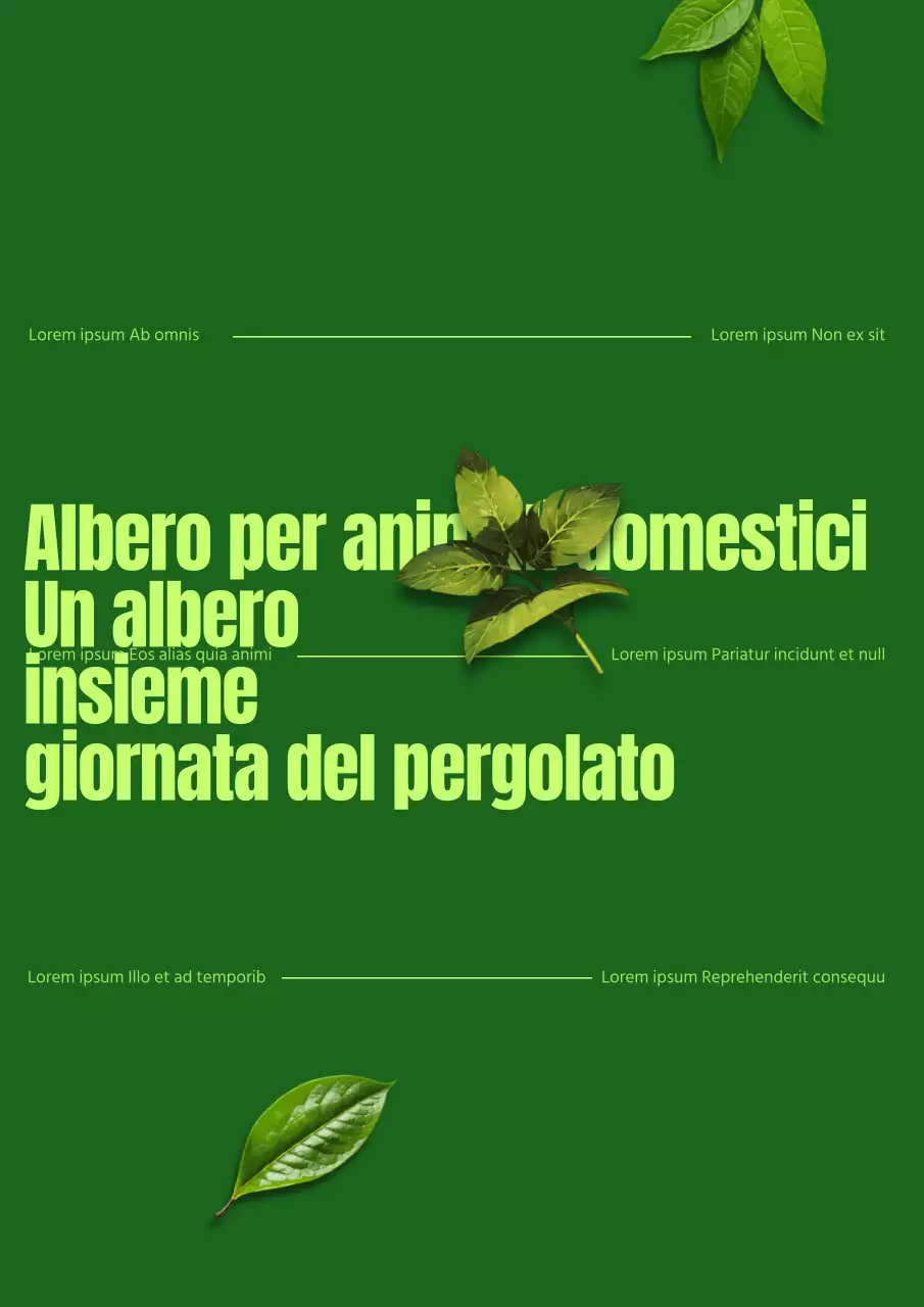 Promuovere una vendita verde e retrò dell'Arbor Day