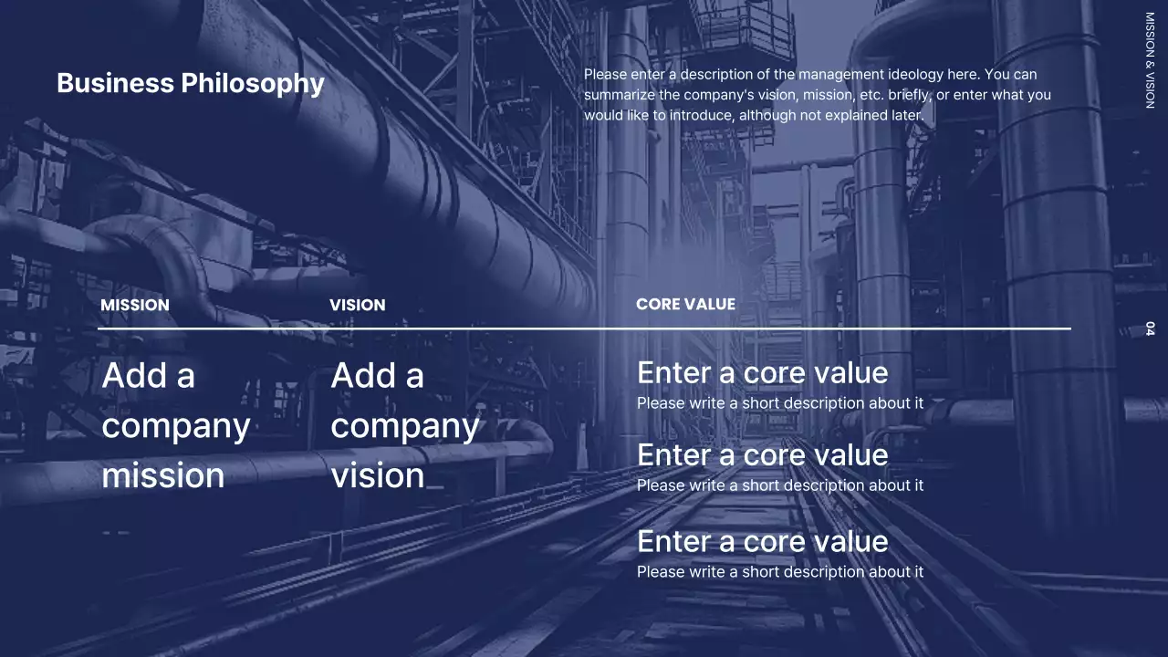 Blue Professional Company Profile Presentation
