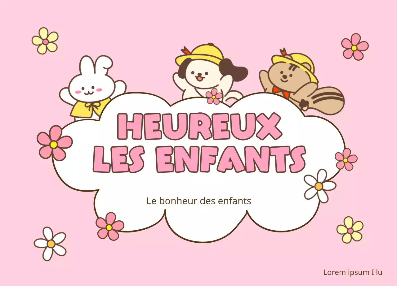 Fondation pour le bien-être des animaux mignons et câlins avec des personnages animaliers