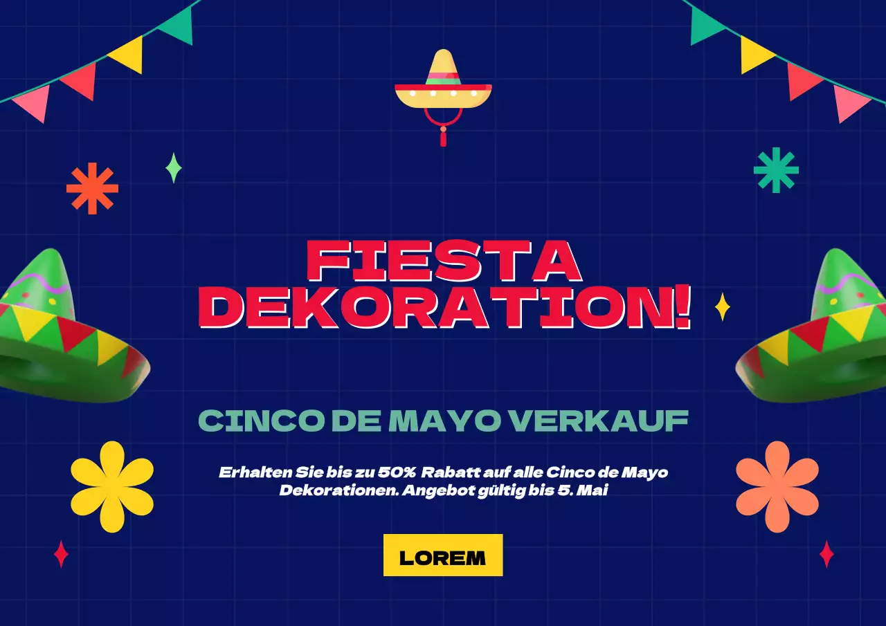 Navy Fantasy Cinco de Mayo Aktion