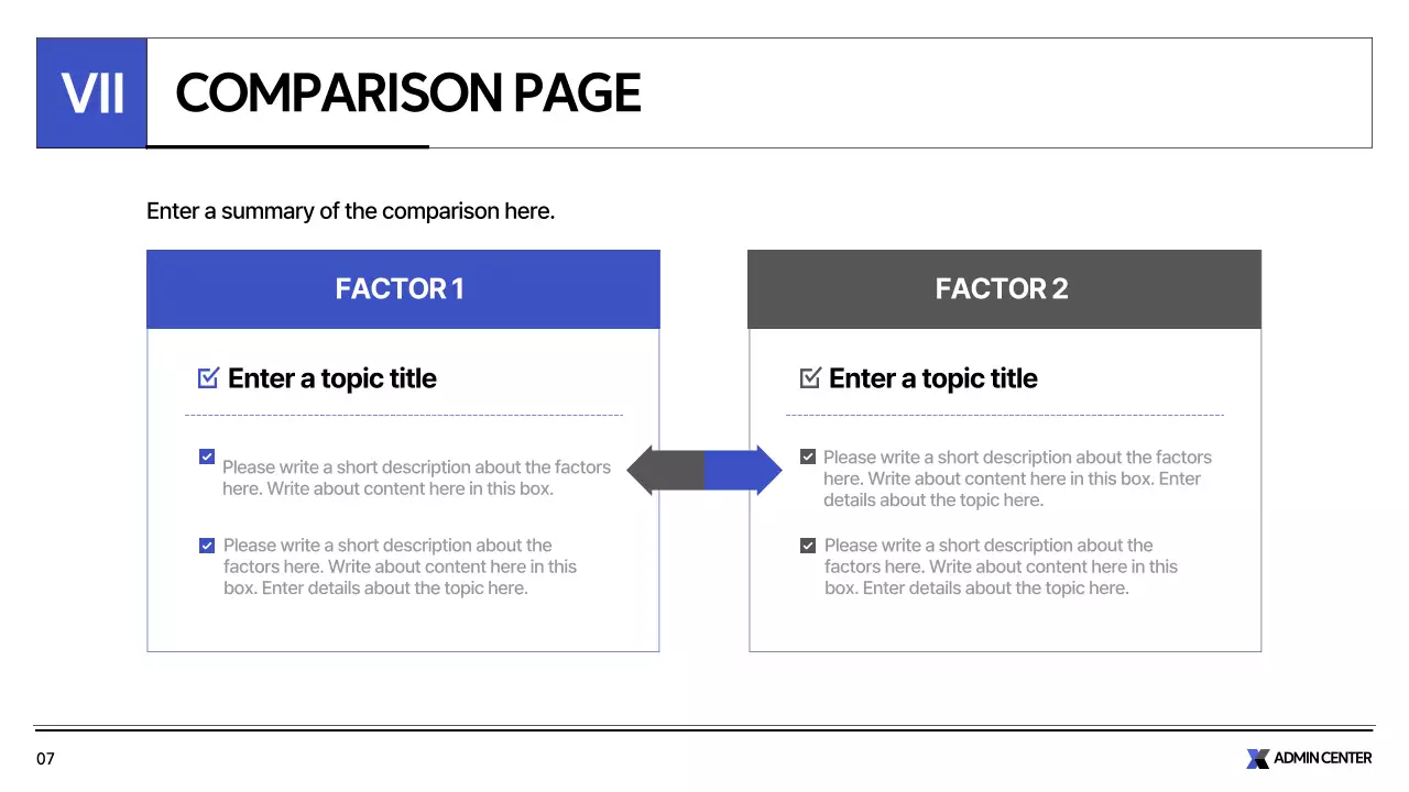 Black Modern Business Report Presentation
