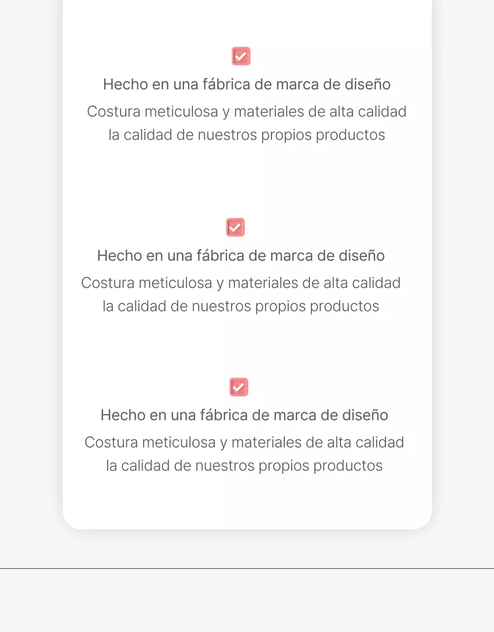Un anuncio de un centro comercial de moda con sencillos emojis estilizados en blanco y gris