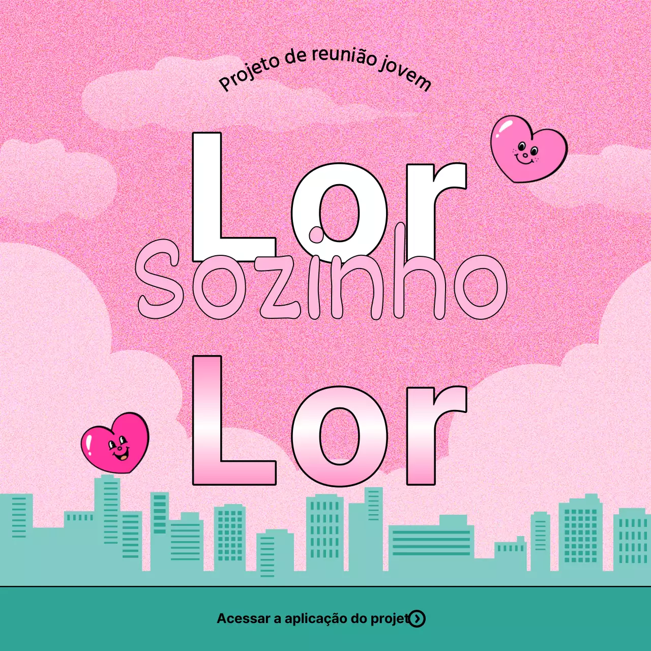 Promover um encontro municipal kitsch em cor-de-rosa e menta
