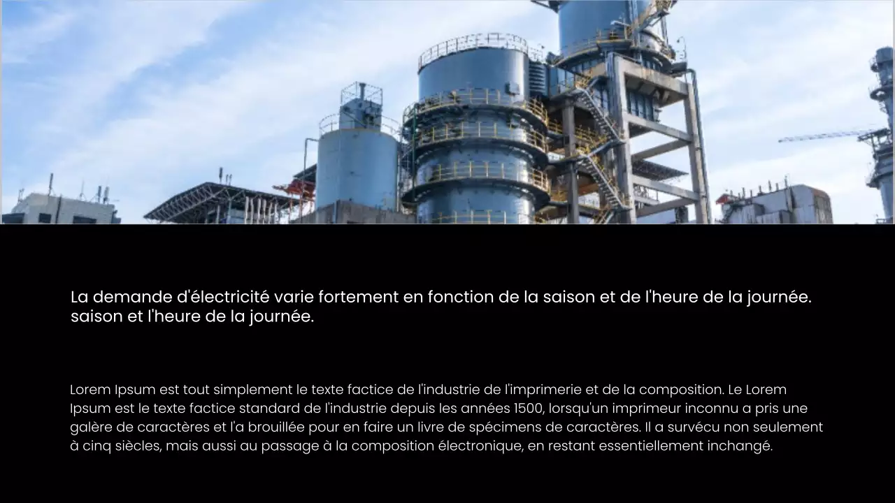 Proposition de mise en page d'entreprise moderne en noir et blanc