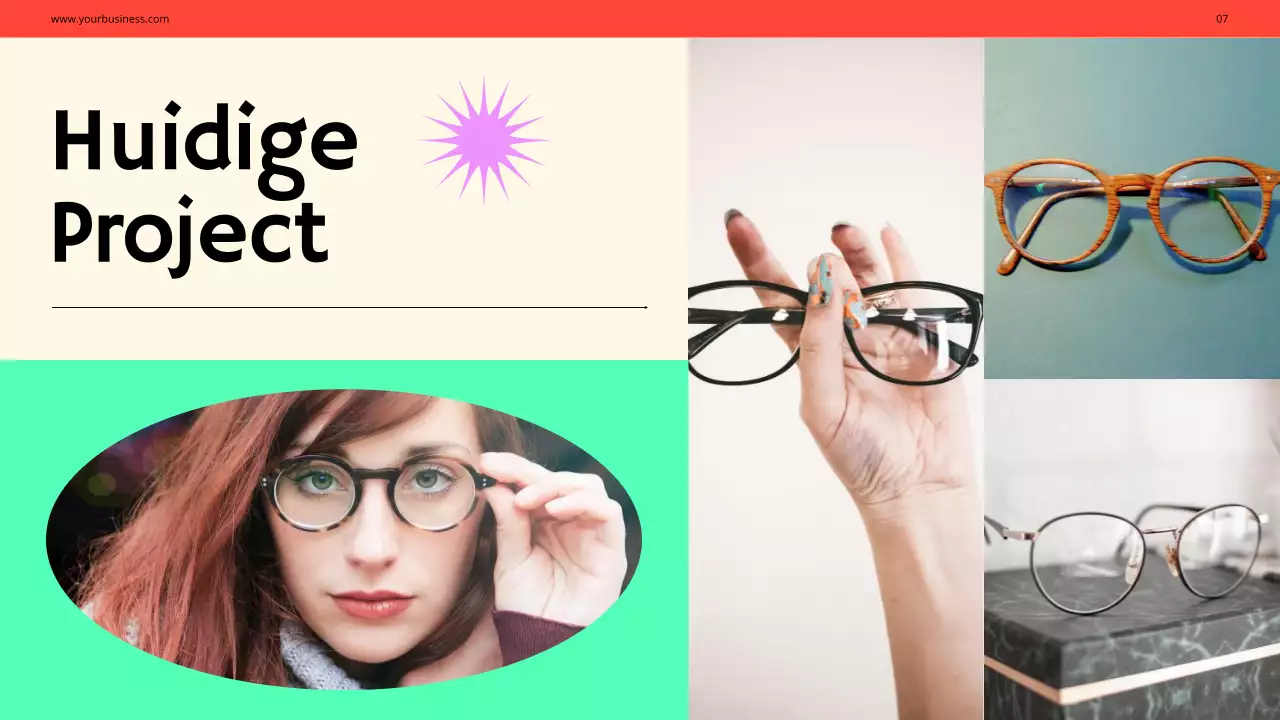 Purple Green Bold Fashion Bedrijfsprofiel Introductie van het bedrijf