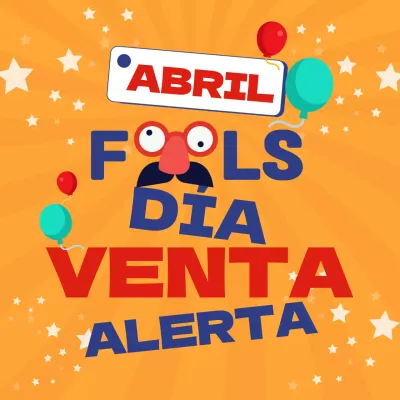 Amarillo Rojo Azul Promoción Día de los Inocentes