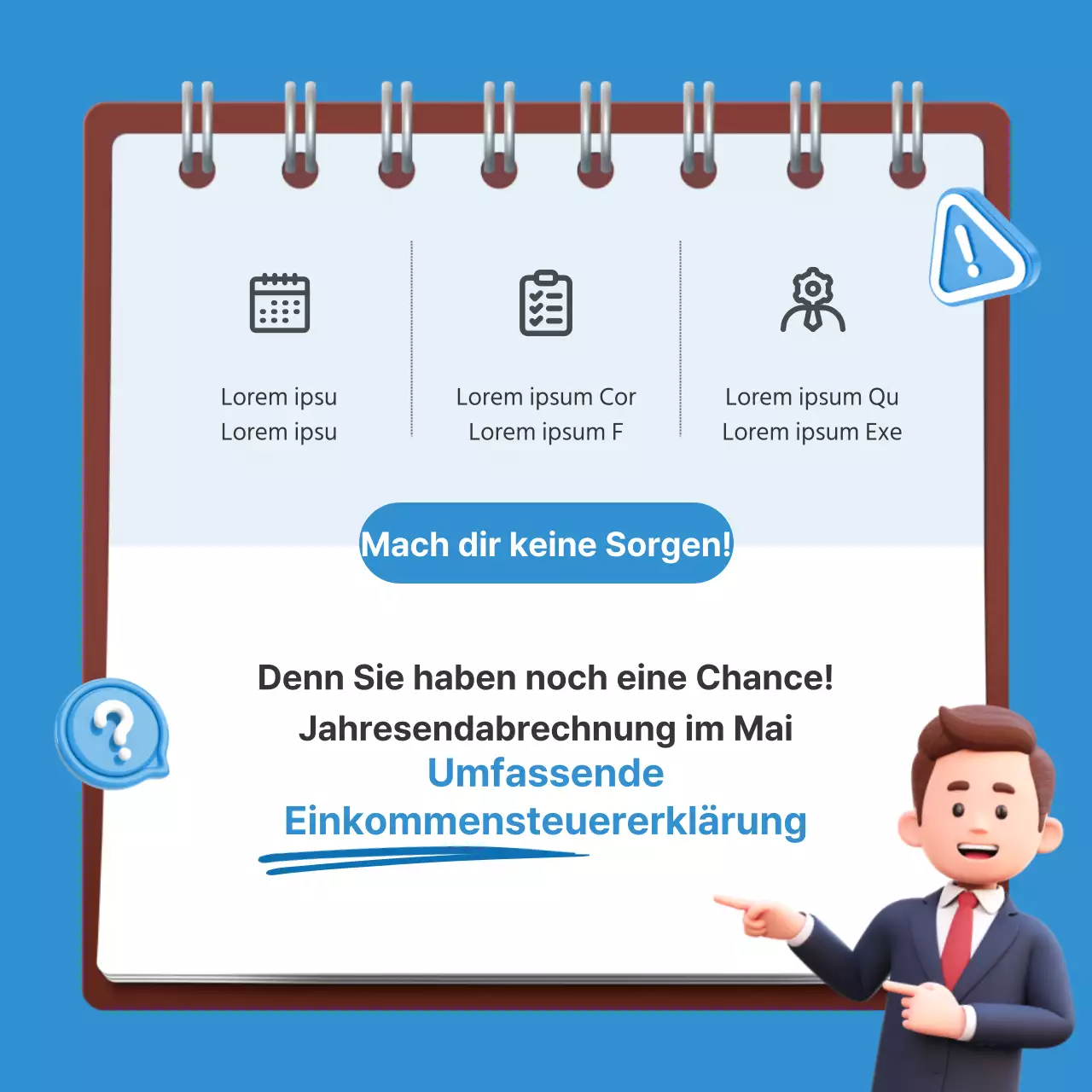 Ein Leitfaden für die trendige Klingelsteuer in Hellblau und Braun