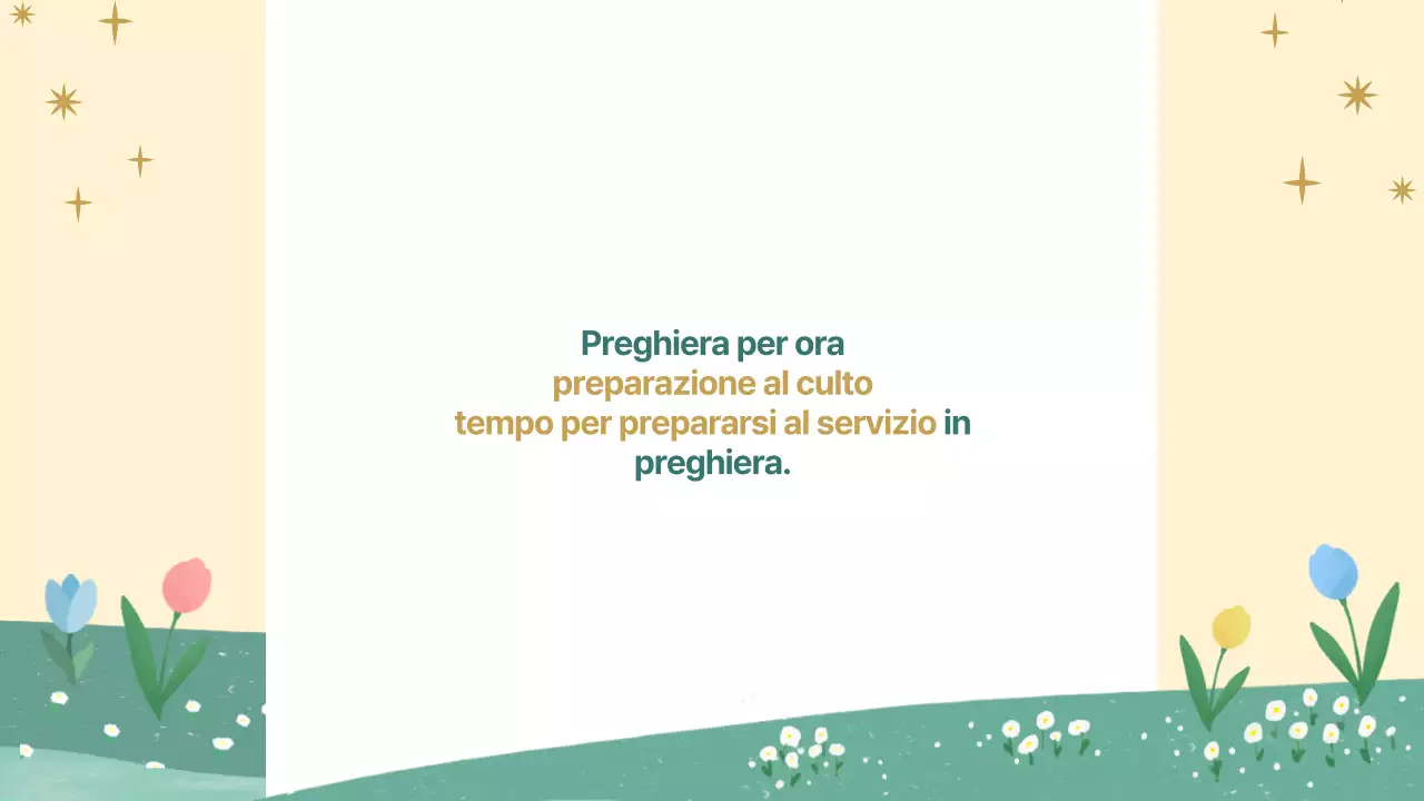 Una simpatica guida gialla e verde alle funzioni religiose