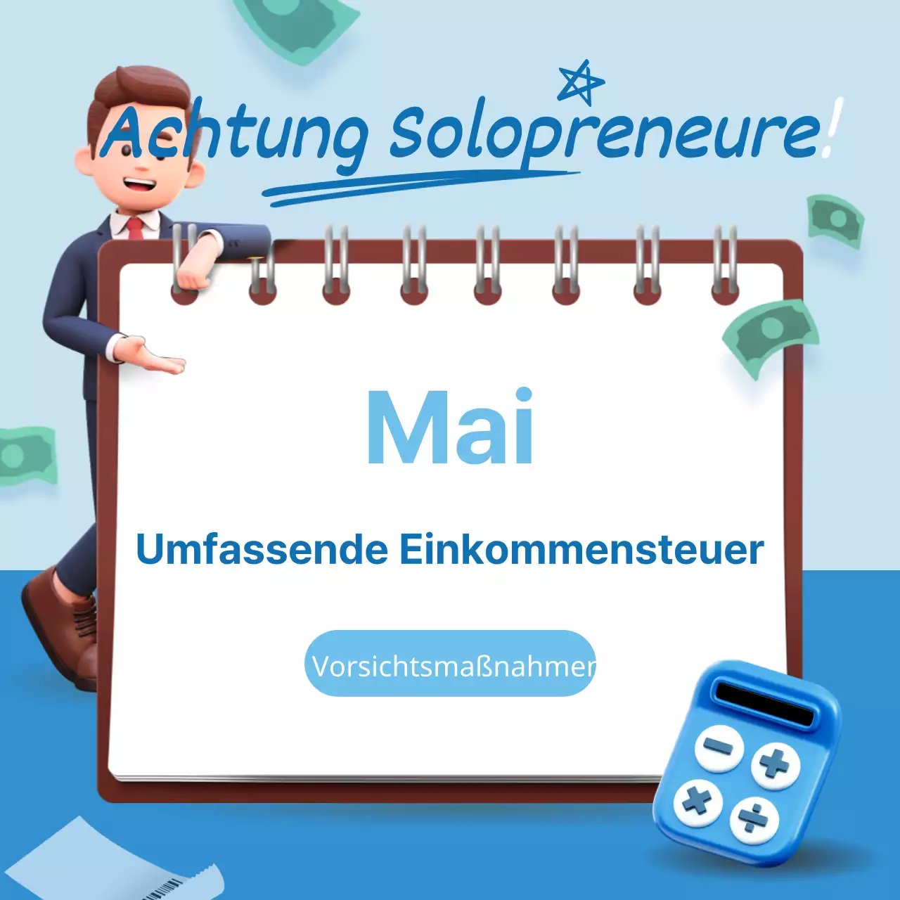 Ein Leitfaden für die trendige Klingelsteuer in Hellblau und Braun