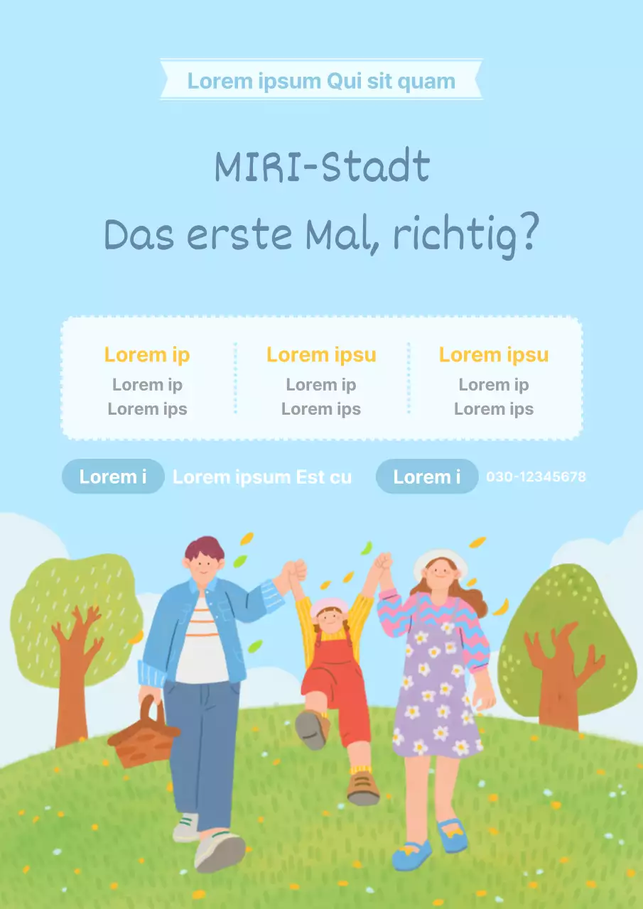 Förderung des Programms für blaue und grüne Tagesausflüge