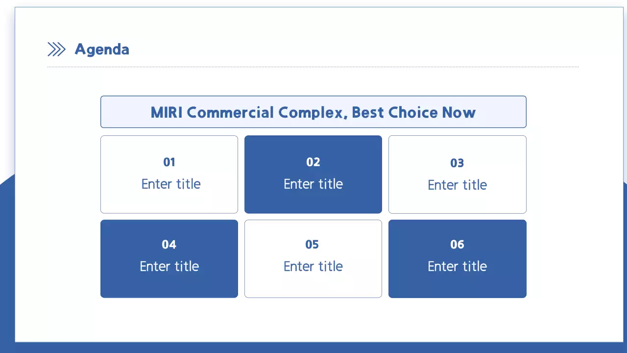Blue Modern Building Presentation
