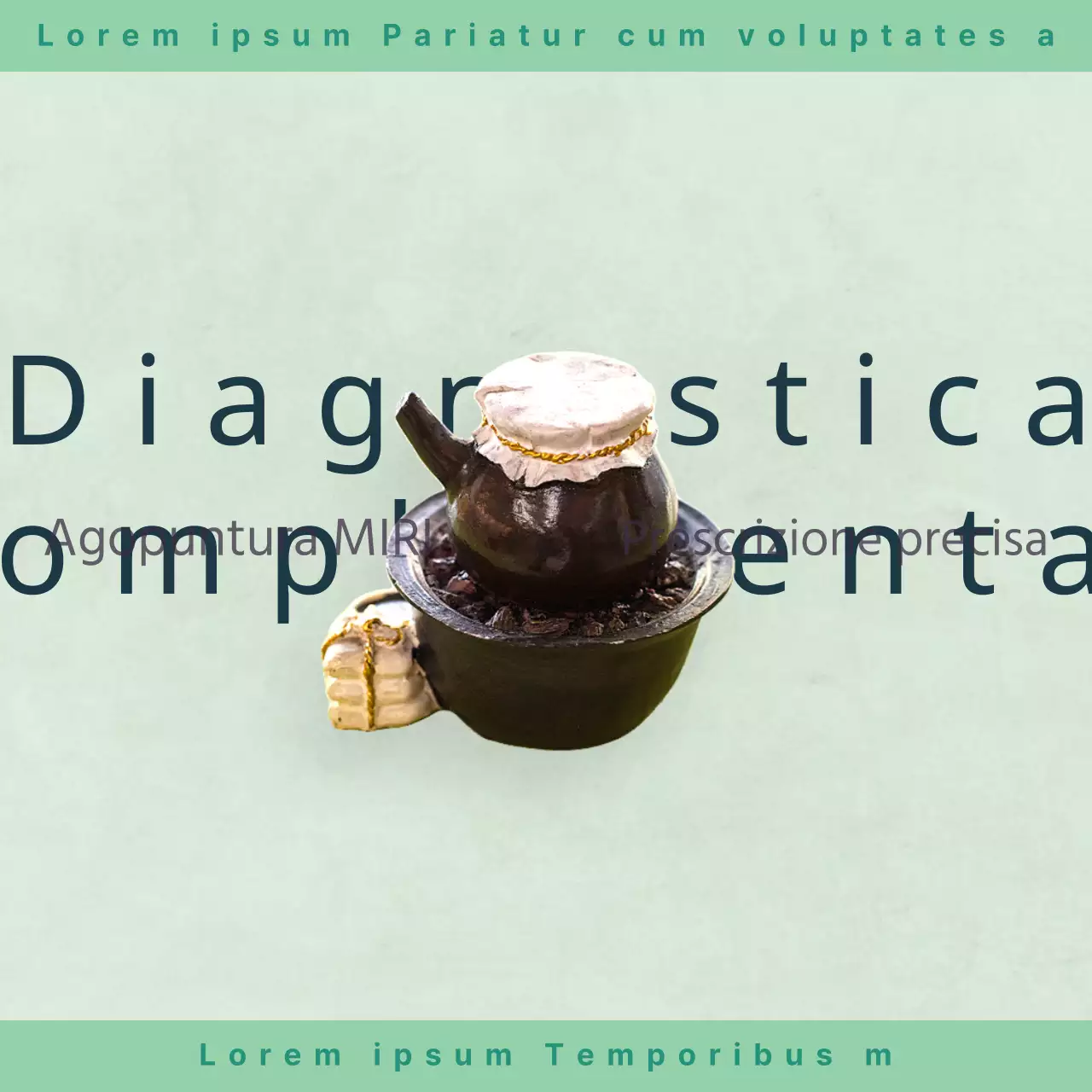 Promuovete il kit di branding della vostra clinica di agopuntura con accenti kaki