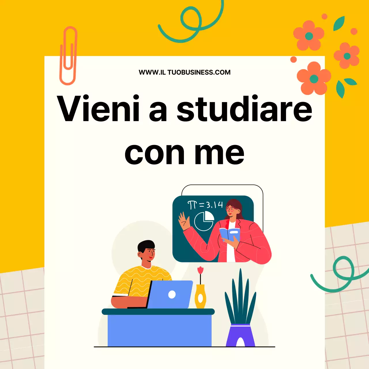 Guida alla sessione di studio delle tendenze giallo-bianche per le vacanze di primavera