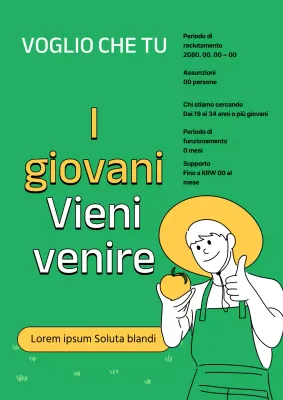 Una semplice guida verde e gialla per sostenere i giovani