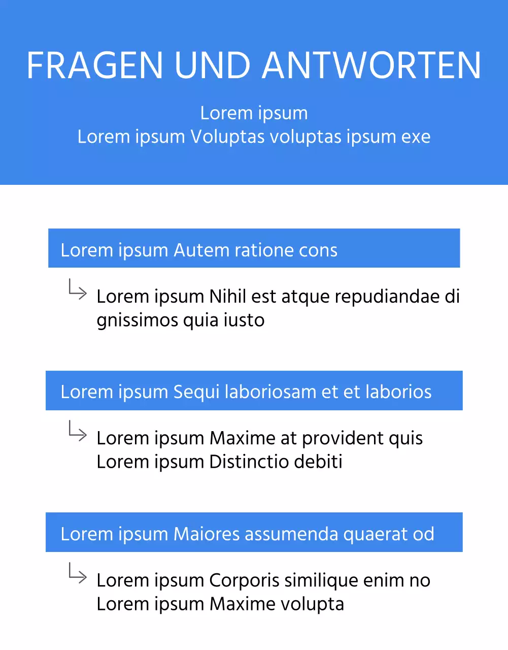 Minimalistische Autowaschanlage Produktanzeige mit blauem Hintergrund