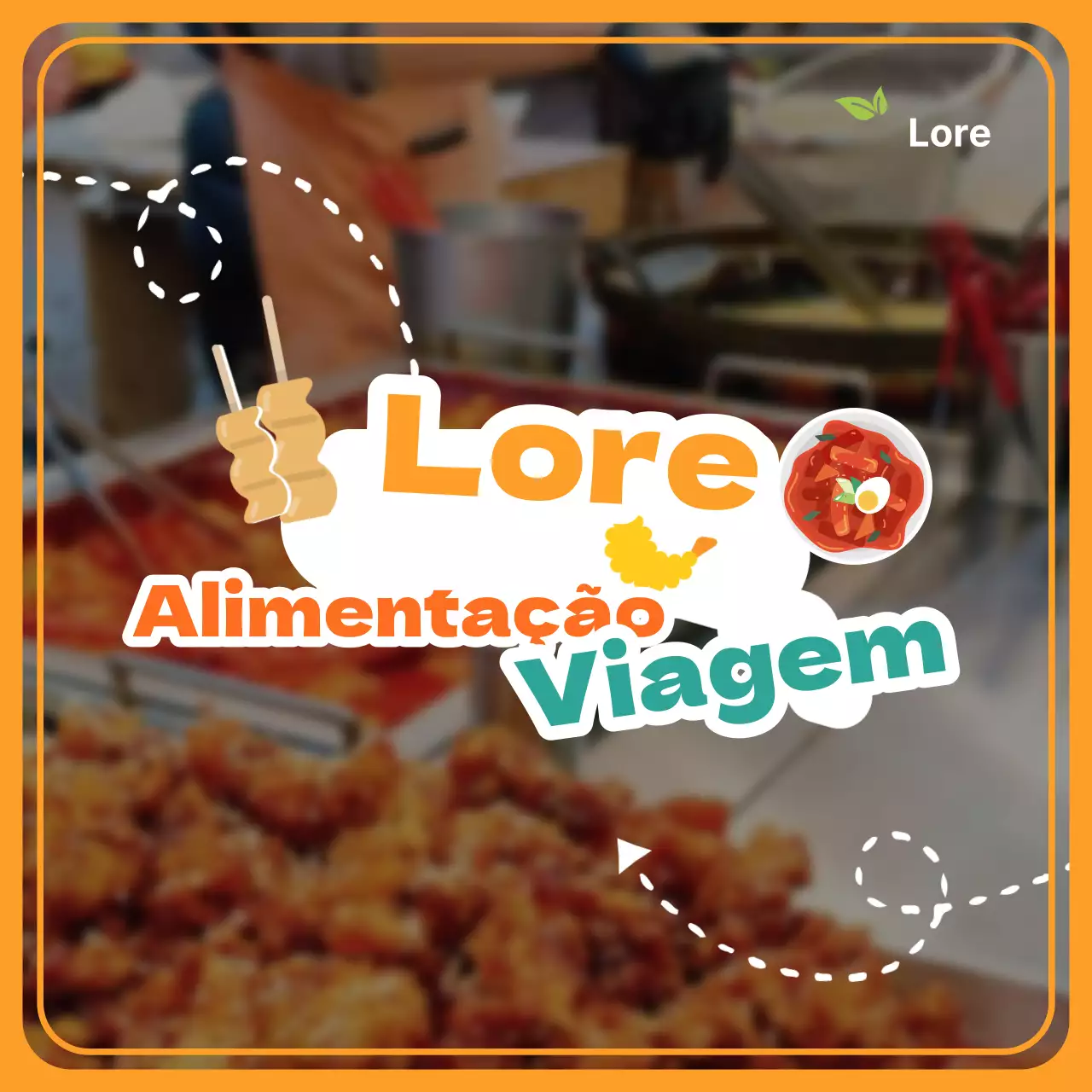 Promover o laranja e o amarelo simples dos mercados tradicionais