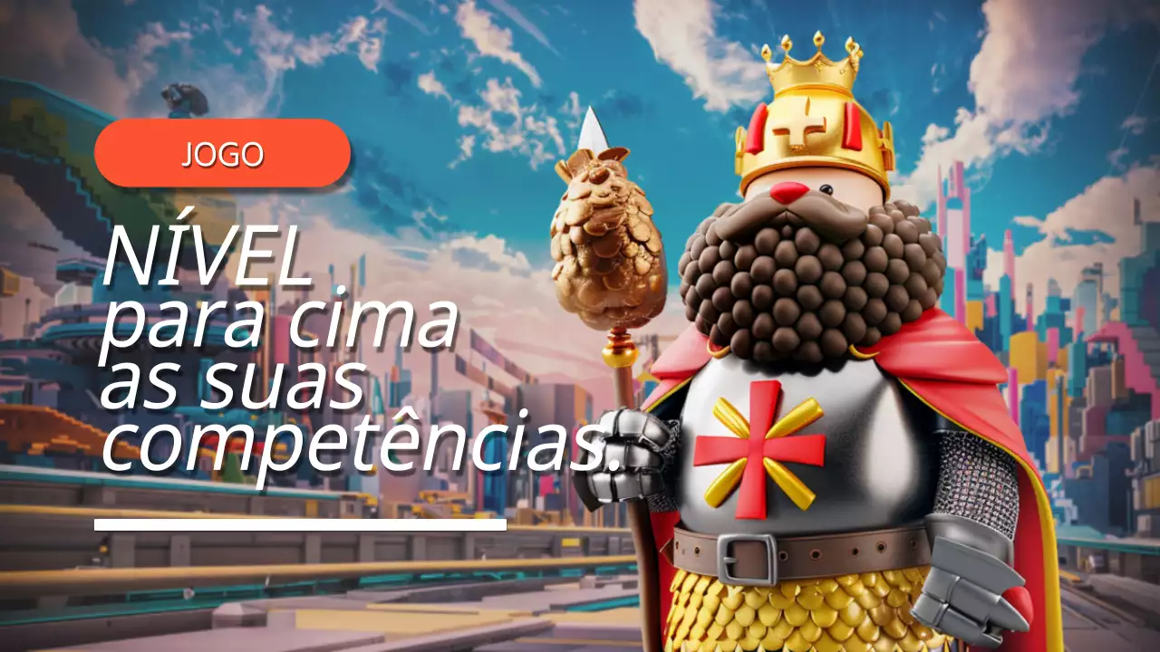Azul e cinzento Animação Jogo Competências Capa de vídeo
