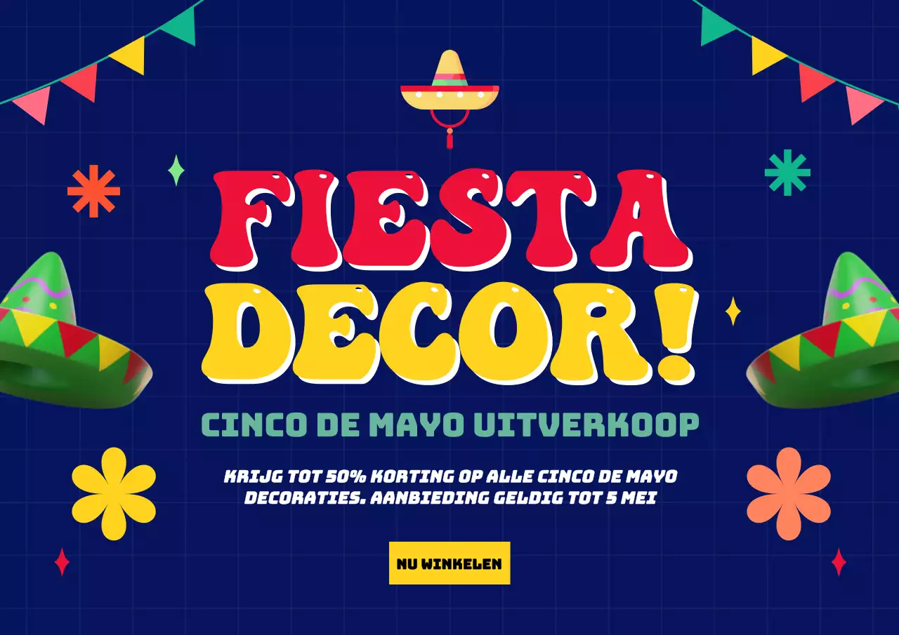Navy Fantasie Cinco de Mayo Promotie