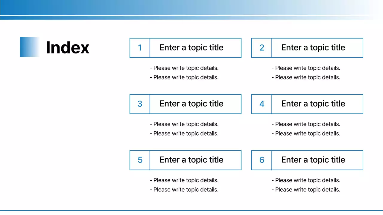 블루클린 공개 보고서 문서 프레젠테이션