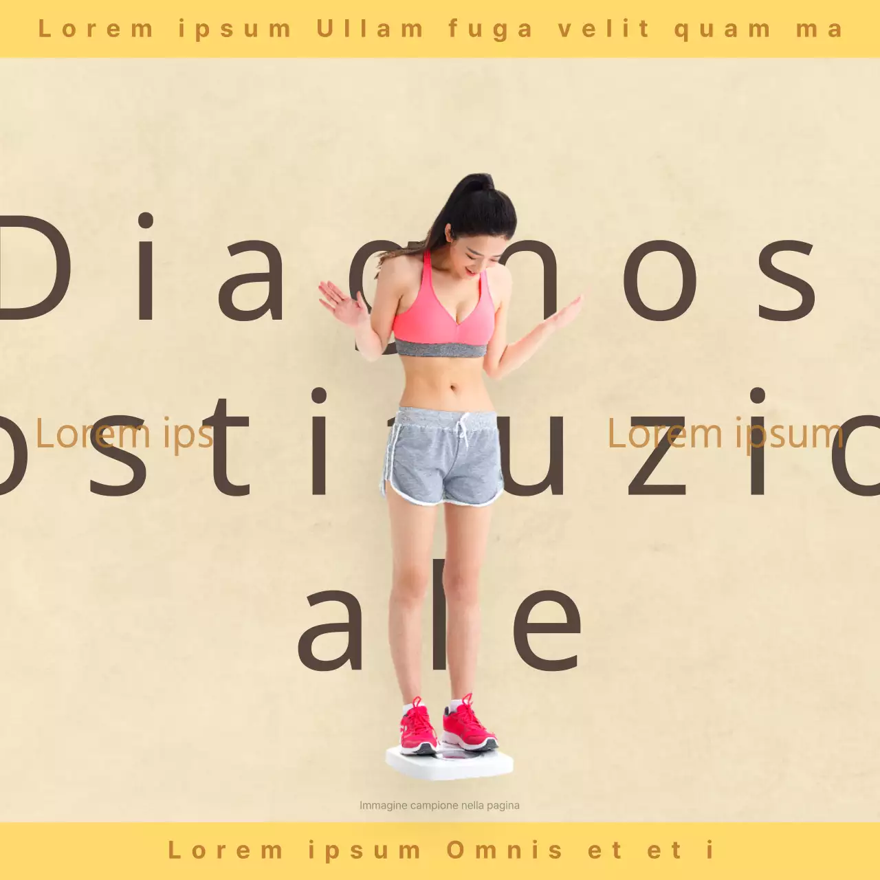 Promuovete il kit di branding della vostra clinica di agopuntura con accenti kaki