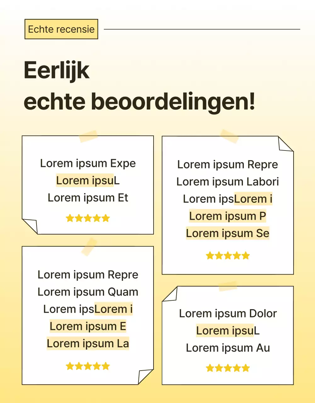 Promoot eenvoudige huidverzorgingscosmetica in geel en oranje