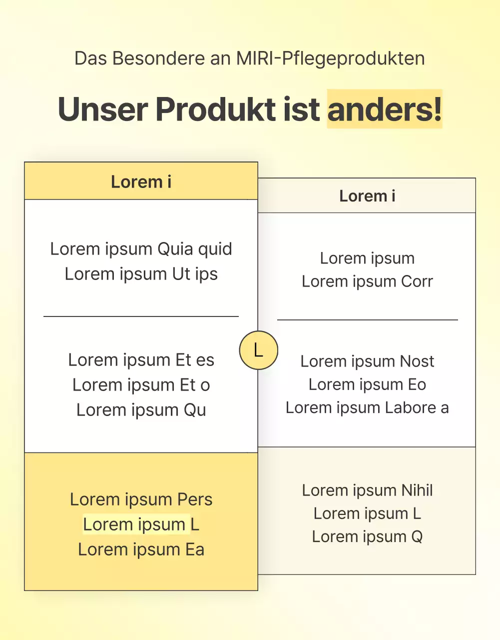 Werben Sie für eine einfache Hautpflege-Kosmetik-Checkpoint-Seite in Gelb und Orange