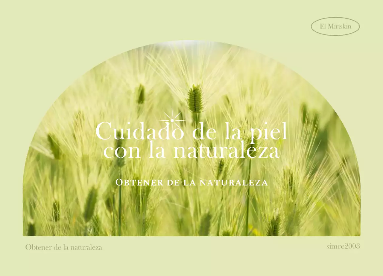 Marco redondo de cosméticos de marca para eventos en verde