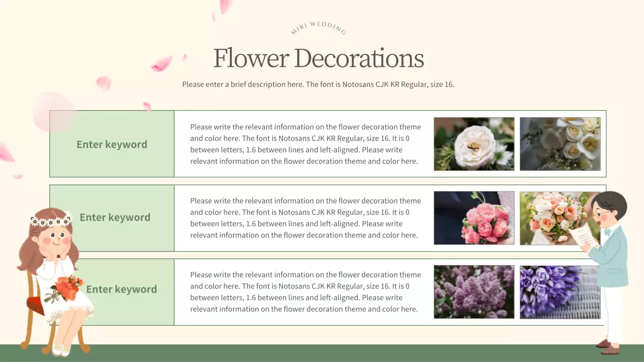 Beige Minimal Wedding Plan Presentation