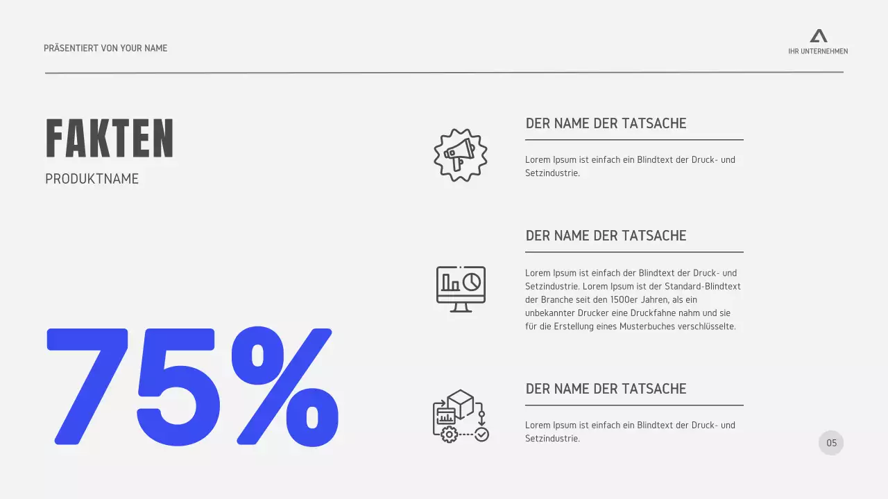 Schwarz Weiß Grau Minimal Business Strategie