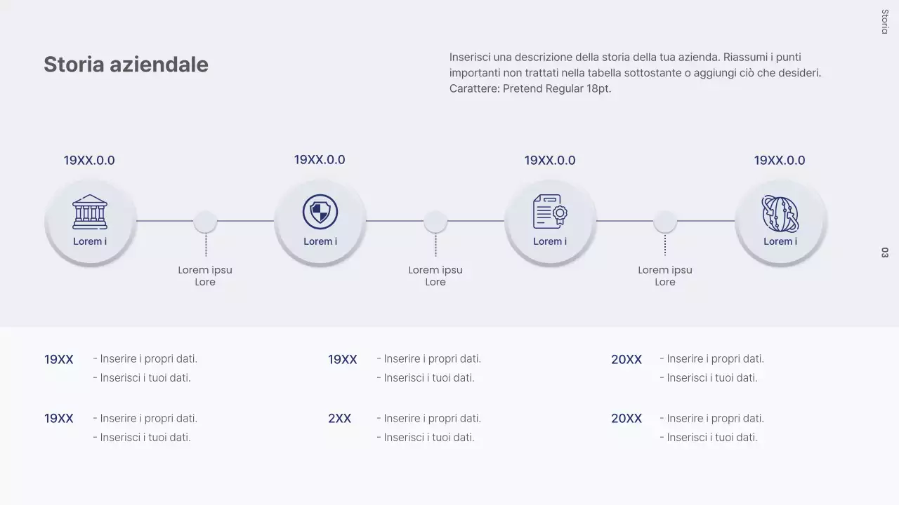 Lettera di presentazione aziendale con una fabbrica moderna in bianco e nero e blu navy