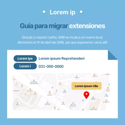 Anuncio de ampliación del restaurante Blue's Simple