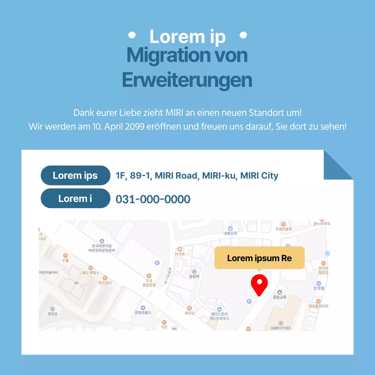 Blue's Simple Restaurant: Ankündigung der Erweiterung